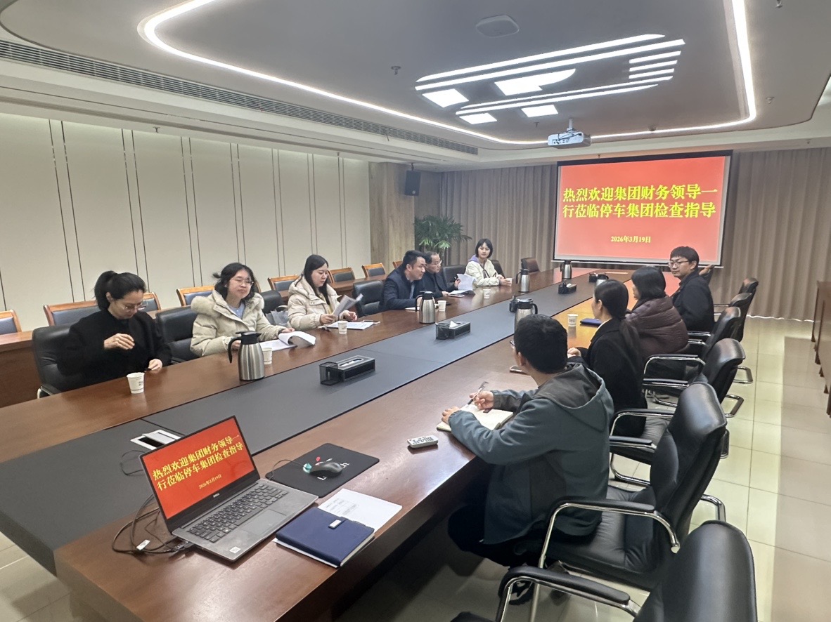 建投集团莅临停车集团开展财务检查
